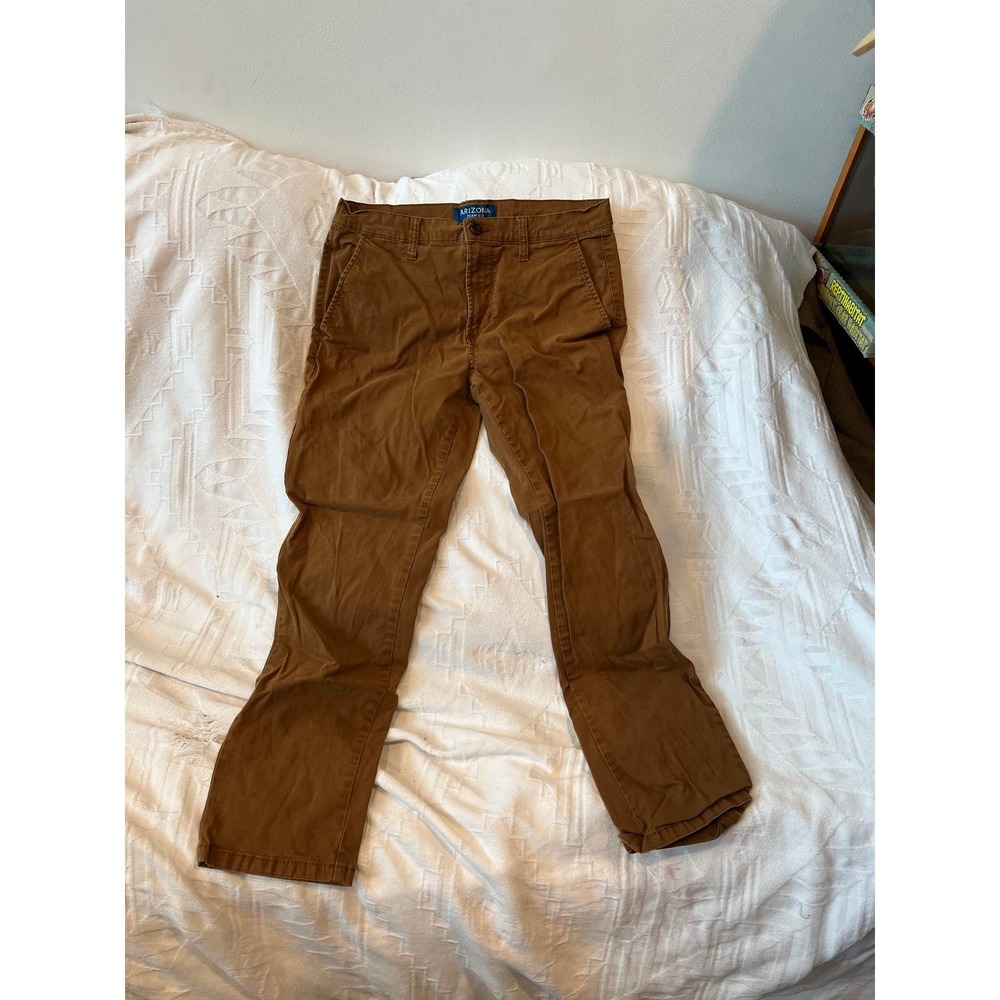 Arizona Jean Co Slim Fit Beige Jeans Mens 32x30